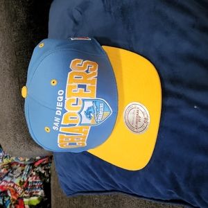 San Diego Chargers Fitted Snapback Hat NWOT